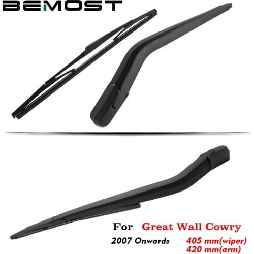 BEMOST Auto Car Rear Windscreen Windshield Wiper Arm Blade Natural Rubber For Great Wall Cowry Hatchback Year From 2007 To 2018
