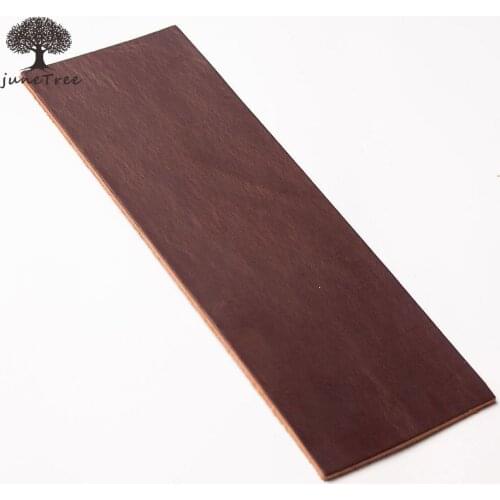 Thick Natural Cowhide genuine leather vegetable tanned leather 3.5 mm High Quality Full Grain Veg Tanned Leather pre-cut piece