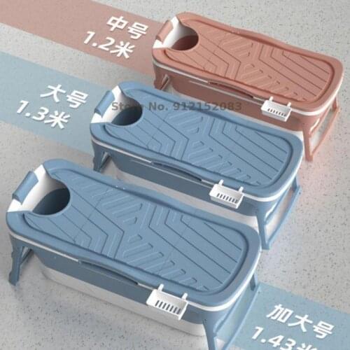 Adult Thickened Bathtub Full Body Household Bathtub Net Red Foldable Bathtub Adult Foldable Bathtub Bath