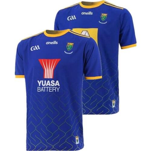 Wicklow GAA 2 Stripe Home / Goalkeeper Jersey 2021/22 Size: S-5XL (Print Custom Name Number)Top Quality Free Delivery