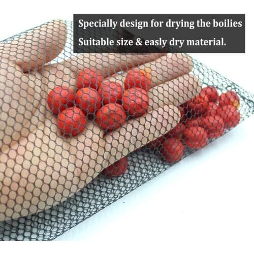 1PC Carp Fishing Accessrories Boilie Bag Carp Bait Mesh Bag for Carp Hair Rig Hook Bait Boillie Zig Rigs Tackle for Carp Feeders