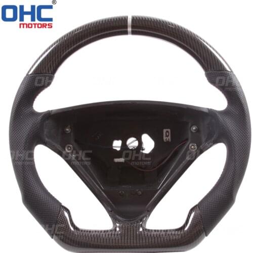 100% Real Carbon Fiber Steering Wheel compatible for MB SLK