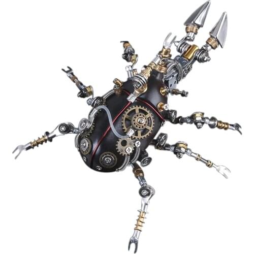 324Pcs/set 3D DIY Metal Insect Puzzle Model Kit Mechanical Assembly Jigsaw Crafts Best Gift As Home Decor
