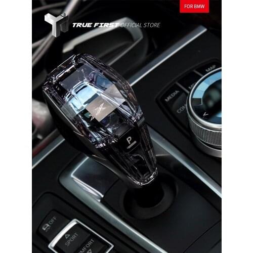Car Accessories Crystal Gear Shift Knob and Multimedia Knob and Start-stop Button Set For BMW X5 F15 2013-2018
