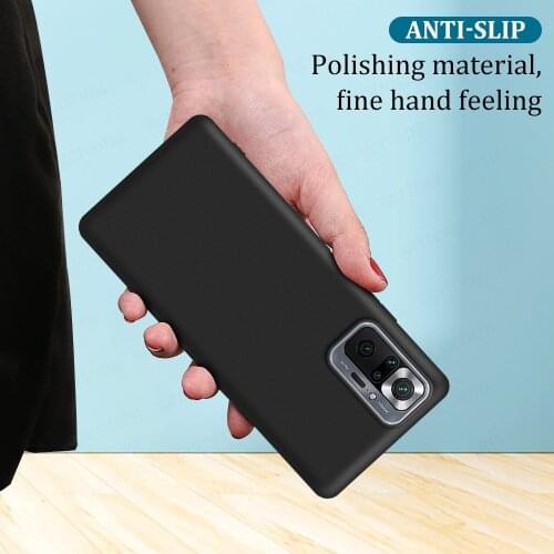 For Xiaomi Redmi Note 10 Pro Max Case For Redmi Note 10 Pro K40 Pro Cover Silicone Soft TPU Bumper Phone Case Redmi Note 10s K40