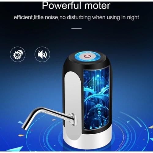 Electric Water Dispenser Pump Bottle Water Bottle Pump USB Charging Automatic Wireless Smart Water Pump Switch Drink Dispenser