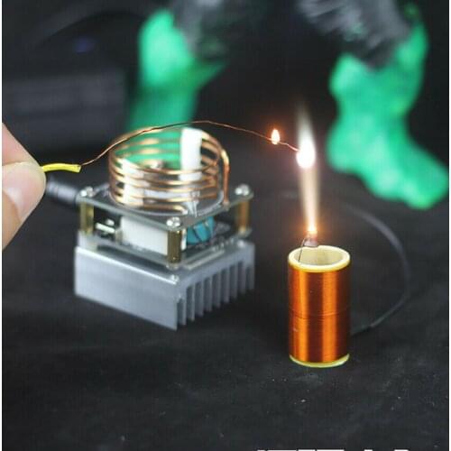 Electronic candle plasma candle HFSSTC Tesla coil high frequency plasma Technology Textbook experimental teaching model DIY SET