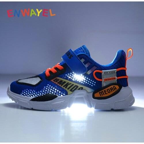 ENWAYEL summer Children shoes for girls boys Breathable mesh sneakers kids running sport shoes Comfortable Lightweight chaussure
