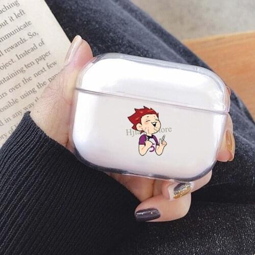 Haikyuu!! Satori Tendou Funny Cover For AirPods Pro 3 Air Pods Case Earphone Accessories TPU Protector Airpods3 Case
