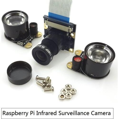 Raspberry Pi Infrared Surveillance Camera RPI IR Infrared Webcam Suit Raspbian DIY Development Kit