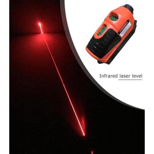 Infrared Laser Level Instrument Level Ruler Vertical Horizontal Leveling Diagnostic Tools
