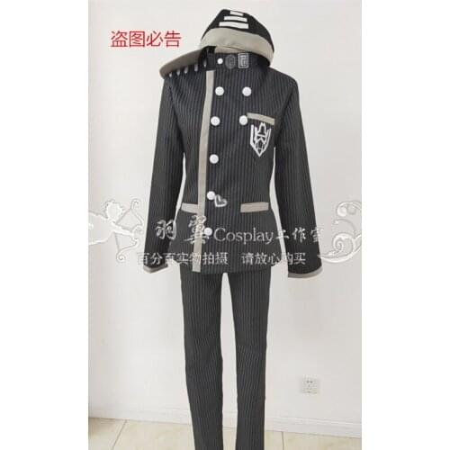 Hot Game Danganronpa V3: Killing Harmony Saihara Shuichi Cosplay Costumes School Uniforms Role Play clothing