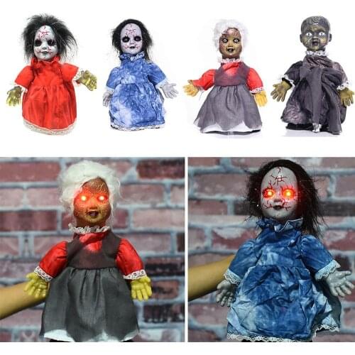 Halloween ghost doll electric walking doll toy ghost doll doll luminous creative ornaments kids gifts home decoration