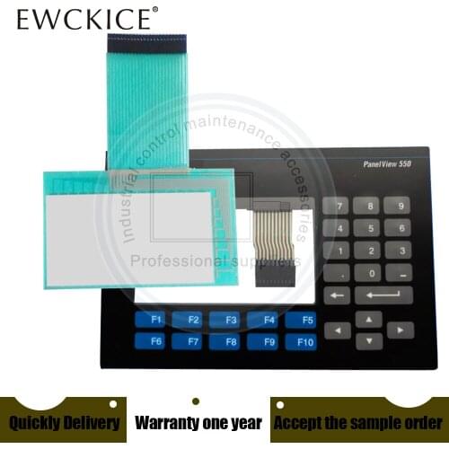 NEW Panelview 550 2711-B5A10 2711-B5A20 2711-B5A16L1 HMI PLC Touch screen AND Membrane keypad Touch panel AND Membrane Switch