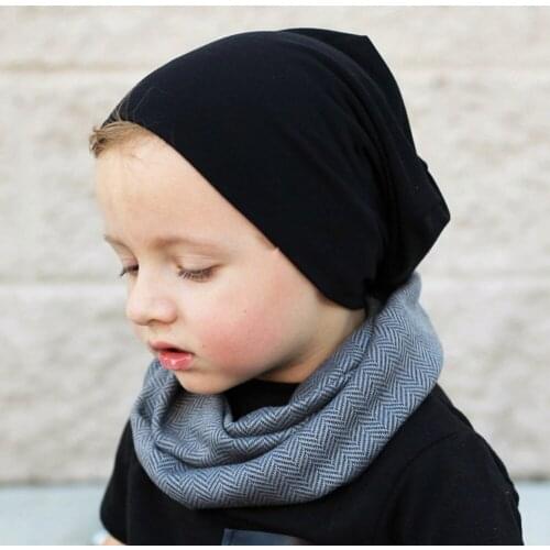 1 PCS Infant Solid Color Knitting Wool Hats Autumn and Winter Fashion Warm Baby Girls Caps DIY Children Headwear Birthday Gifts