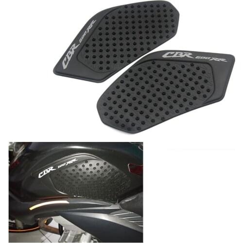 Motorcycle Anti slip sticker Tank Traction Pad Side Knee Grip Protector For 2003 2004 2005 2006 Honda CBR600RR CBR 600 RR F5