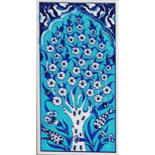 Hand Painted Ceramic Wall Art , Painting Home Decor, Home decoration , wall decor, painting, ramadan gift