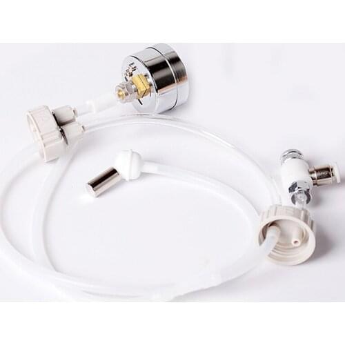 Aquarium Plant System DIY CO2 Generator System Safe Valve Pressure Gauge for Fish Tank CO2 Regulator