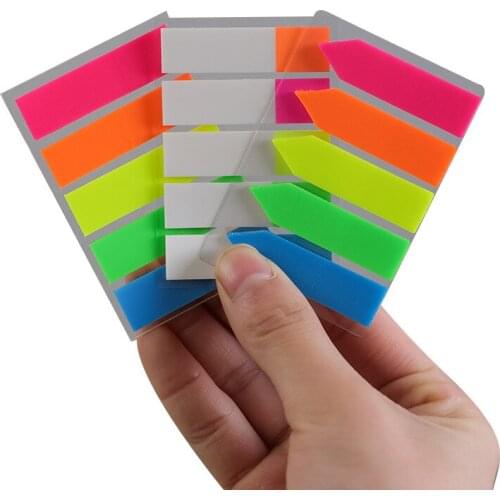 Cute Sticky Notes Post adhesive It Office School Supply Scratch Stationery Rainbow Memo Pad Index Notepad sketchbook planner