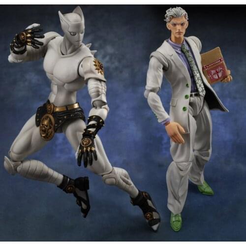Medicos Super Action Statue JoJos Bizarre Kira Yoshikage Killer Queen Action Figures Model Toys