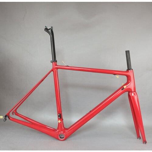 Super light T1000 road frameset FM066 BSA or BB30 Front 9 x 100mm QR, Rear 9 x 130mm QR For 27.2mm seat post