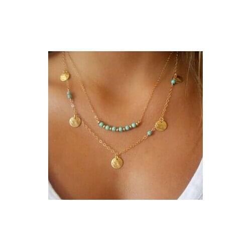 Timlee N126 Free shipping Beads Multi layers Chains Chokers Necklaces Wholesale HY