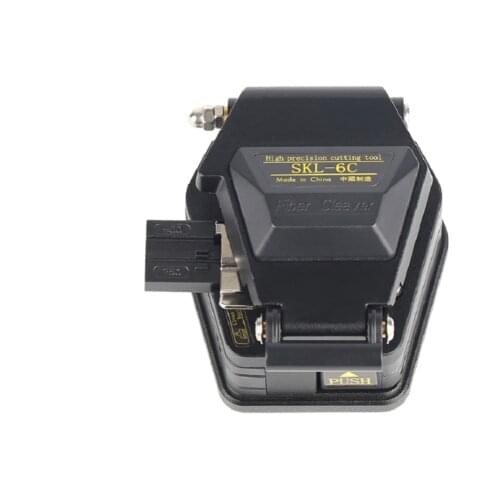Fiber optic cleaver Cable Cutting tool FTTT optical wire cutter cord slicer SKL6C High Precision Cleavers 16 surface blade knife