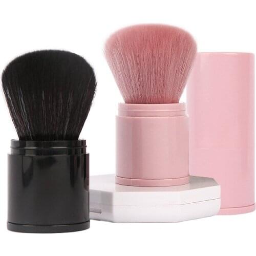 1pcs Loose Powder Foundation Blush Makeup Brushes Retractable Powder Foundation Face Large Loose Contour Brush Cosmetic Tools
