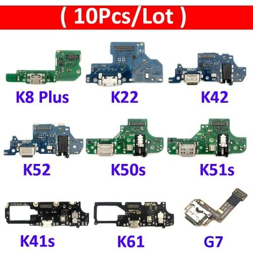 10Pcs/Lot,New For LG Q7 Q610 USB Charge Port Jack Dock Connector Charging Board Flex Cable