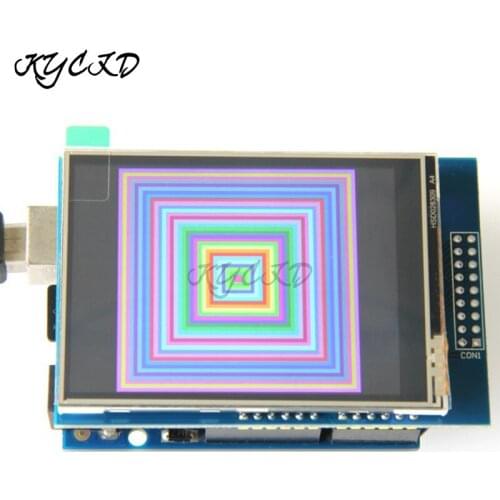 2.8 Inch TFT LCD Display Module 320*240 Color Touch Screen 8-bit Parallel Interface ILI9341 Controller For Arduino Mega2560