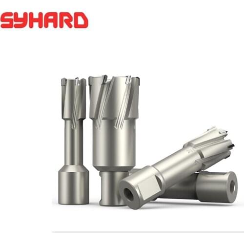 2pcs/lot Expanding Drill Shank Diameter 19mm Steel Core Drill Bit Diameter Hole Saw For Steel Reaming Magnetic Drill Bit