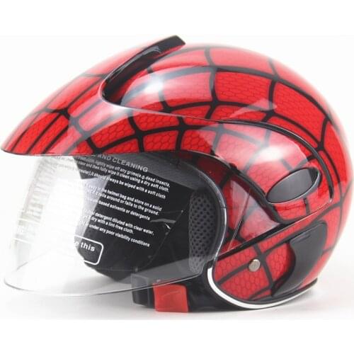 2021 Cute Motocross Motorcycle Motor Helmet Comfortable Motos Protective Carton Safety Helmets for Kids 3~9 Years Old Child