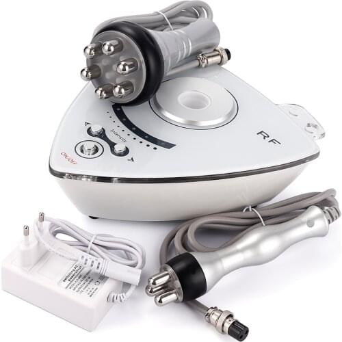 2 Handle Radio Frequency Facial Lifting Machine Body Face Massager Wrinkle Removal Leg Butt Waist Tighten Beauty Machine