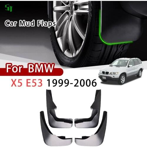 For BMW X5 E53 1999-2006 Mudflap Fender Mud Guard Flap Splash Flaps Mudguards Accessories 2000 2001 2002 2003 2004 2005