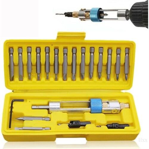 20Pcs Swap Drill Bit Drill Driver Swivel Head Quick-Change Driving Repair Tools Set Multi Screwdriver Sets