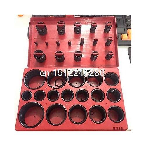 New 419 Pieces Rubber O Ring Oring Seal Plumbing Garage Assortment Set Kit