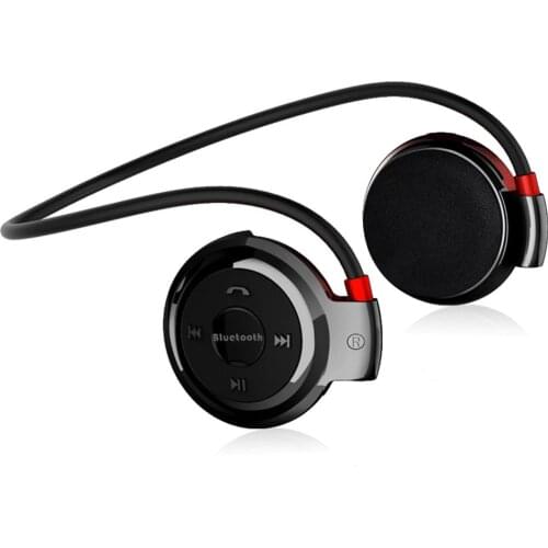 NVAHVA MP3 Player Bluetooth Headphone, Wireless Sport Headset MP3 Player With FM Radio, Stereo Earphone TF Card MP3 Max to 32GB