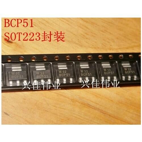 Original 20pcs/ BCP51 SOT-223 (BJT) 45V 1A