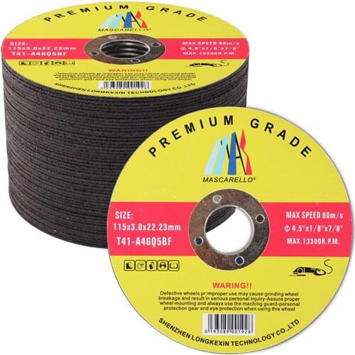 Cut Off Wheels Metal and Stainless Steel 4.5” x 1/8” x 7/8