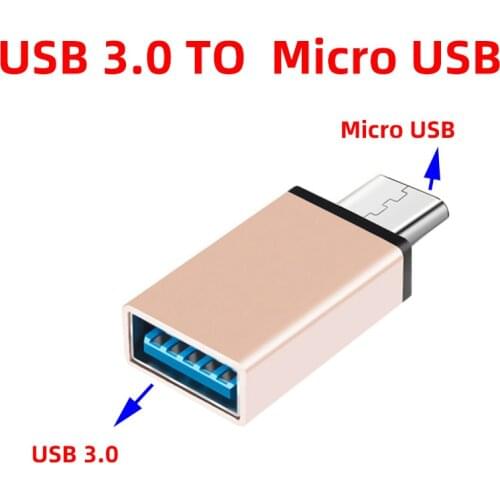Portable USB OTG Converter Micro USB3.0 Otg Cable Adapter for Samsung Xiaomi Android Mobile Phone Mouse Keyboard USB DIsk Flash