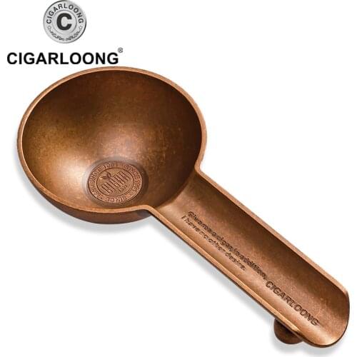 CIGARLOONG cigar bronze vintage ashtray personalized portable cigar smoke detector AS-7013