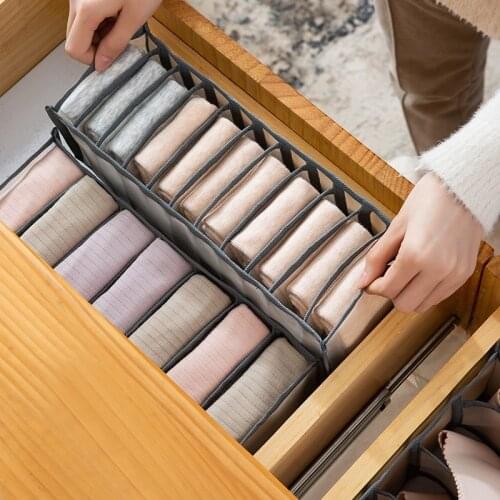 Cabinet storage box folding underwear storage bag storage bag drawer storage bag socks multi-function