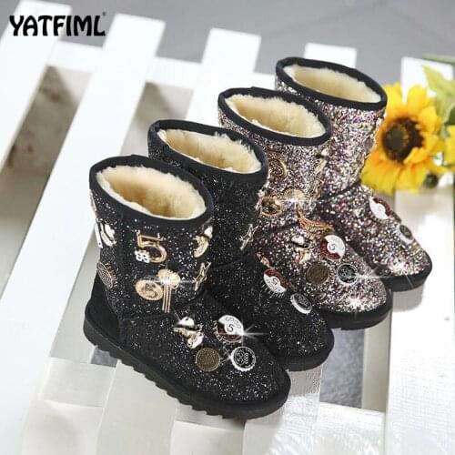 YATFIML Winter Boots For Girls