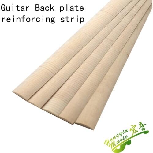 10 Pcs Guitar back plate reinforcement wood strip solid wood board spruce red cedar African peach blossom core