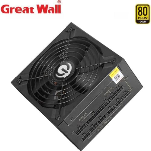 Great Wall Power Supply 850W Source 80 plus Gold ATX 12V Gaming PSU Computer Power Supply 140mm Fan Mute PC Power Supply Unit
