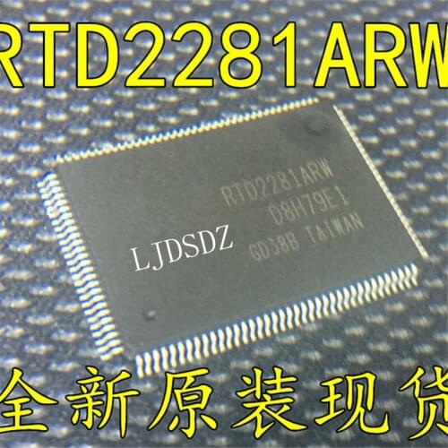 2PCS/LOT RTD2281ARW QFP128 NEW IN STOCK