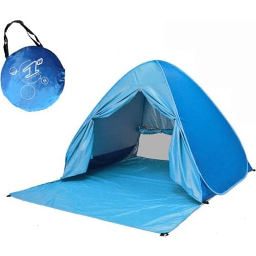 2020 Upgrade Beach Tent UV Sun Shelter Lightweight Beach Sun ShadeBeach Tents new drop ship