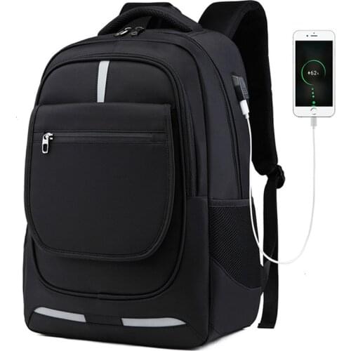 2020 Black Fashion Campus Backpacks Men 17.3 Inch Laptop Bag Waterproof Women Backpacks School Bags Girls Backpack For HP Xiaomi