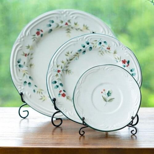 4/6/7/8/10/12Inch Iron Bracket Display Stand for Bowl Plate Art Photo Picture Frame HFing