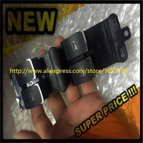 Free shipping 1J4 959 857 D For Master Driver Side Window Door Locking button For VW Bora Jetta Golf MK4